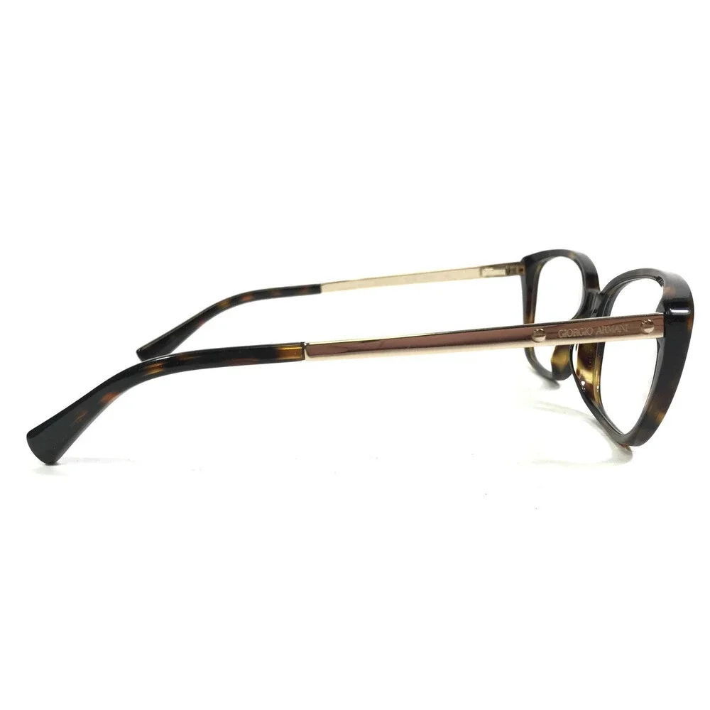 Giorgio Armani Eyeglasses Frames AR7012-F 5026 Tortoise Gold Cat Eye 52-17-140